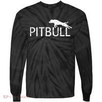 Pitbull Dog Logo Tie-Dye Long Sleeve Shirt thumb 0
