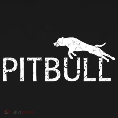 Pitbull Dog Logo Tie-Dye Long Sleeve Shirt