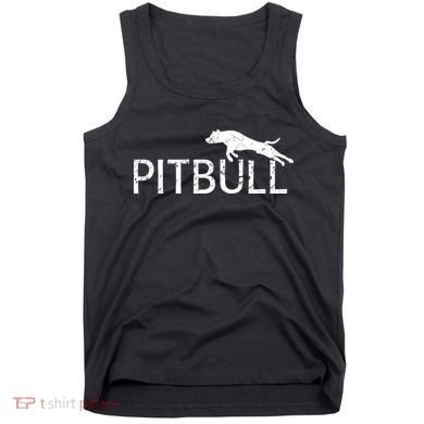 Pitbull Dog Logo Tank Top