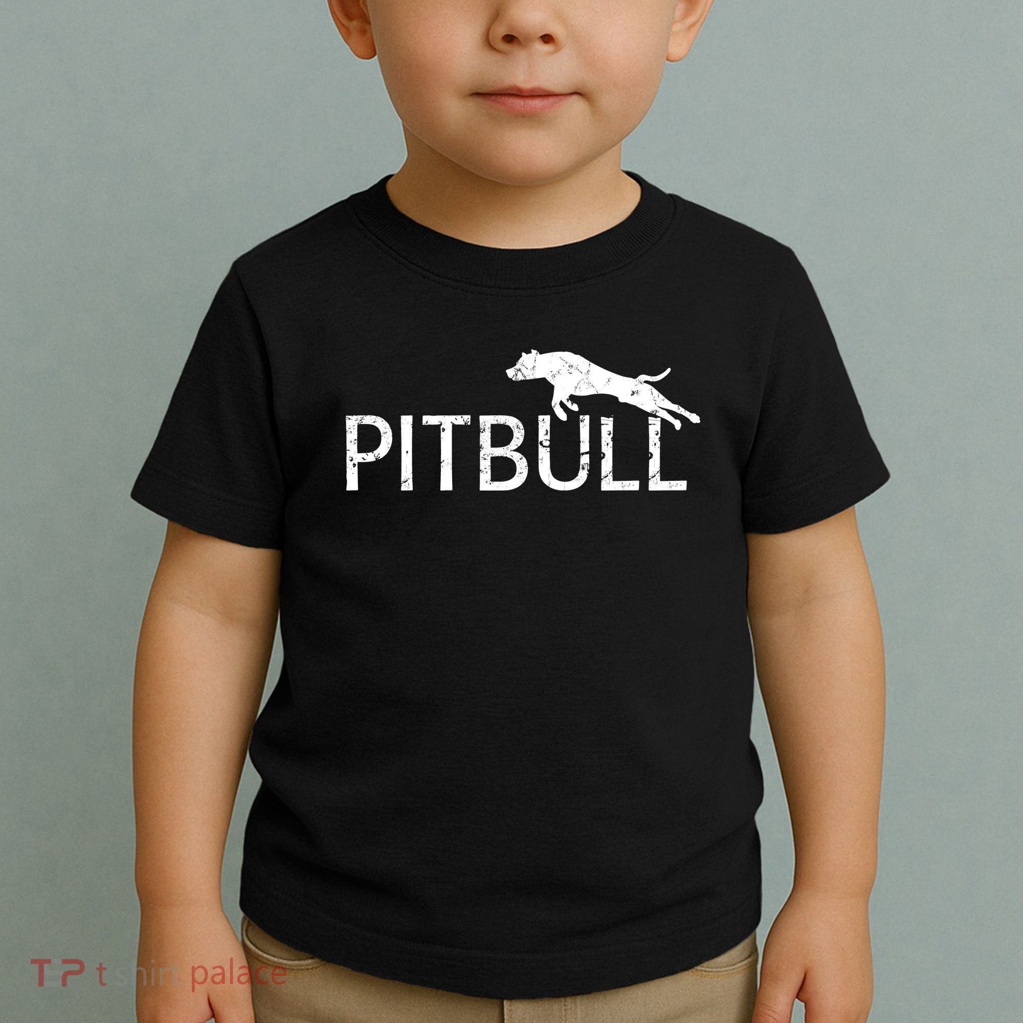 Pitbull Dog Logo Toddler T-Shirt