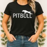 Pitbull Dog Logo Women's T-Shirt thumb 2