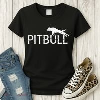 Pitbull Dog Logo Women's T-Shirt thumb 3
