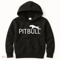 Pitbull Dog Logo Kids Hoodie thumb 0