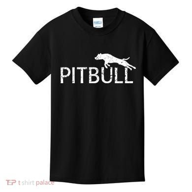 Pitbull Dog Logo Kids T-Shirt