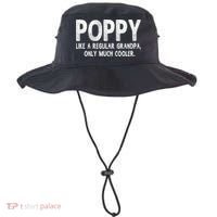 Poppy Definition Like Regular Grandpa Only Cooler Funny Gift Bucket Hat thumb 0
