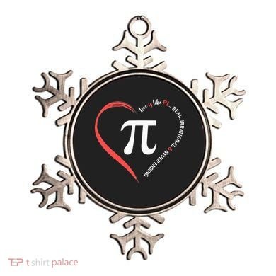 Pi Day Love Is Like Pi Valentines Math Teacher Ornament