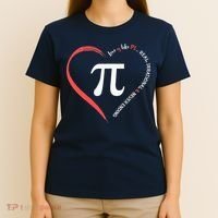 Pi Day Love Is Like Pi Valentines Math Teacher T-Shirt thumb 4
