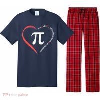 Pi Day Love Is Like Pi Valentines Math Teacher Pajama Set thumb 0