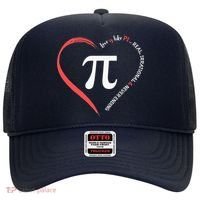 Pi Day Love Is Like Pi Valentines Math Teacher Hat thumb 0