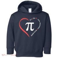 Pi Day Love Is Like Pi Valentines Math Teacher Toddler Hoodie thumb 0