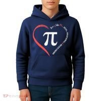 Pi Day Love Is Like Pi Valentines Math Teacher Kids Hoodie thumb 4