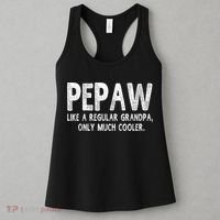 Pepaw Definition Like Regular Grandpa Only Cooler Funny Women's Tank Top thumb 3