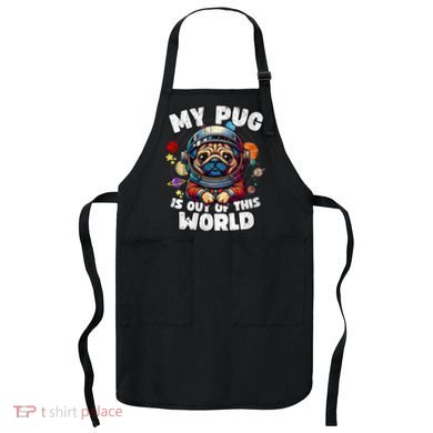 Pug Dog Lover Designs Pug Vintage Apron