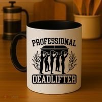 Professional Deadlifter Last Responder Mortician Funeral Cool Gift Coffee Mug thumb 4