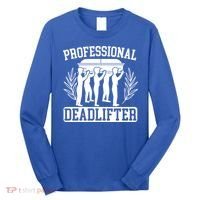 Professional Deadlifter Last Responder Mortician Funeral Cool Gift Long Sleeve Shirt thumb 0