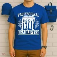 Professional Deadlifter Last Responder Mortician Funeral Cool Gift T-Shirt thumb 6