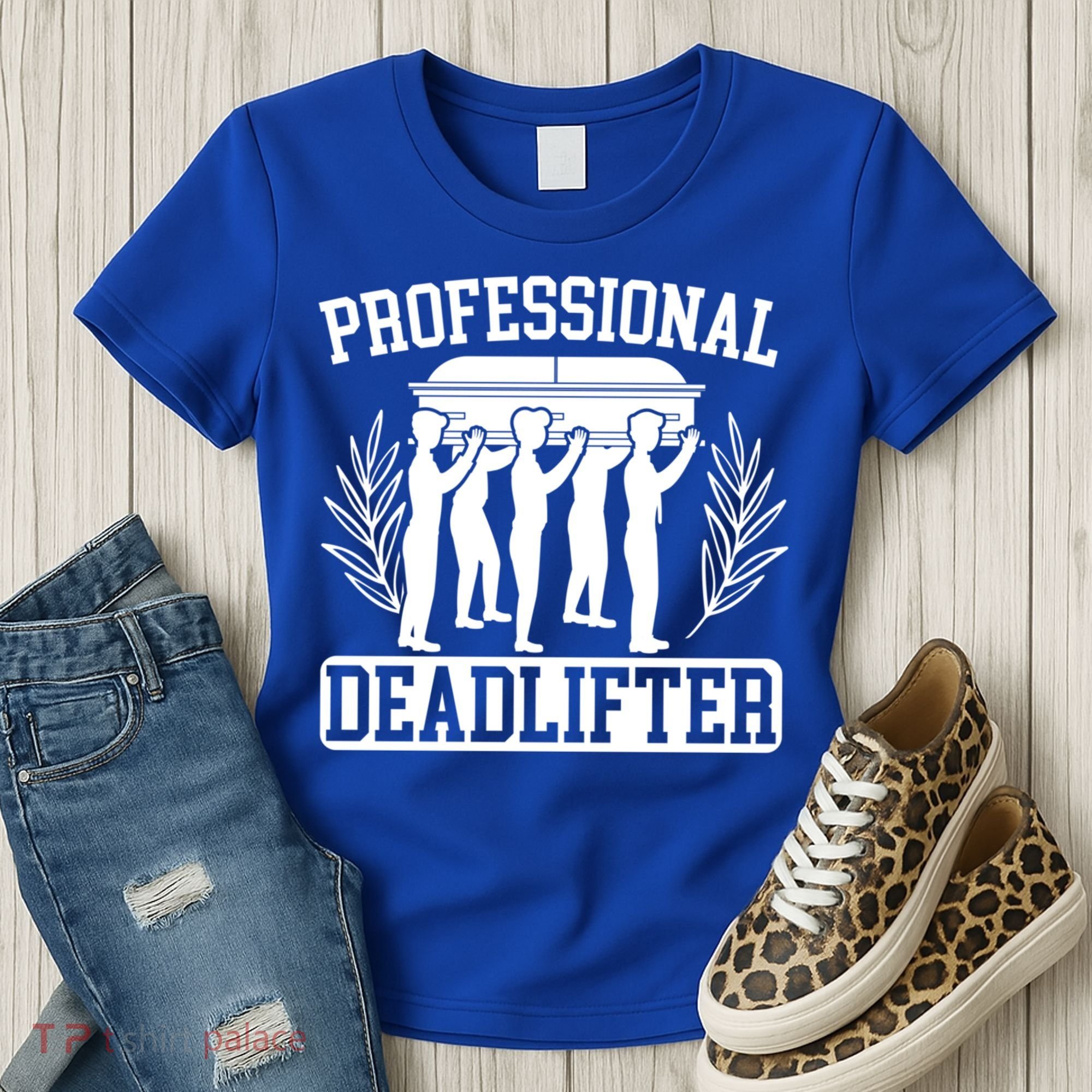 Professional Deadlifter Last Responder Mortician Funeral Cool Gift Women's T-Shirt