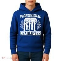 Professional Deadlifter Last Responder Mortician Funeral Cool Gift Kids Hoodie thumb 4