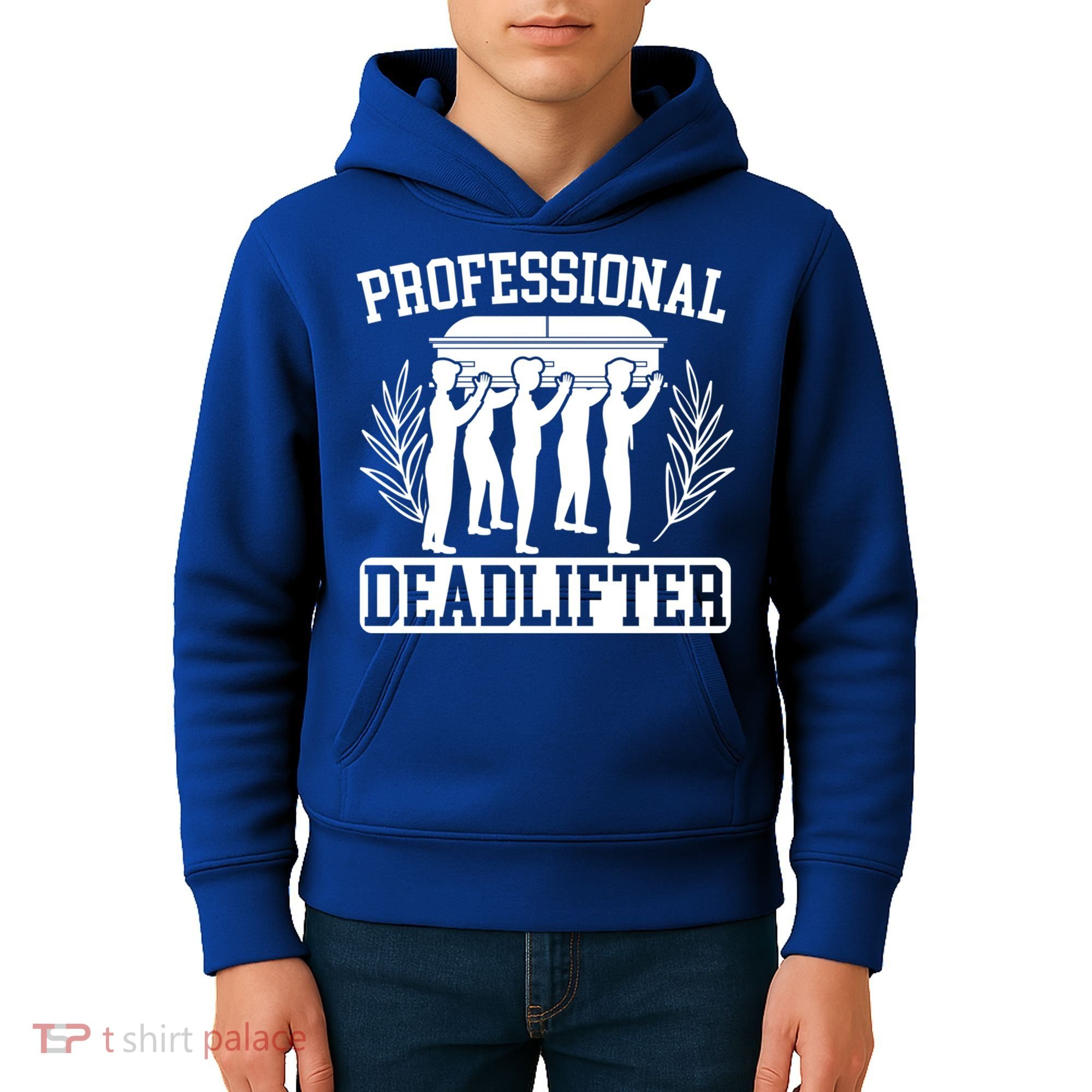 Professional Deadlifter Last Responder Mortician Funeral Cool Gift Kids Hoodie