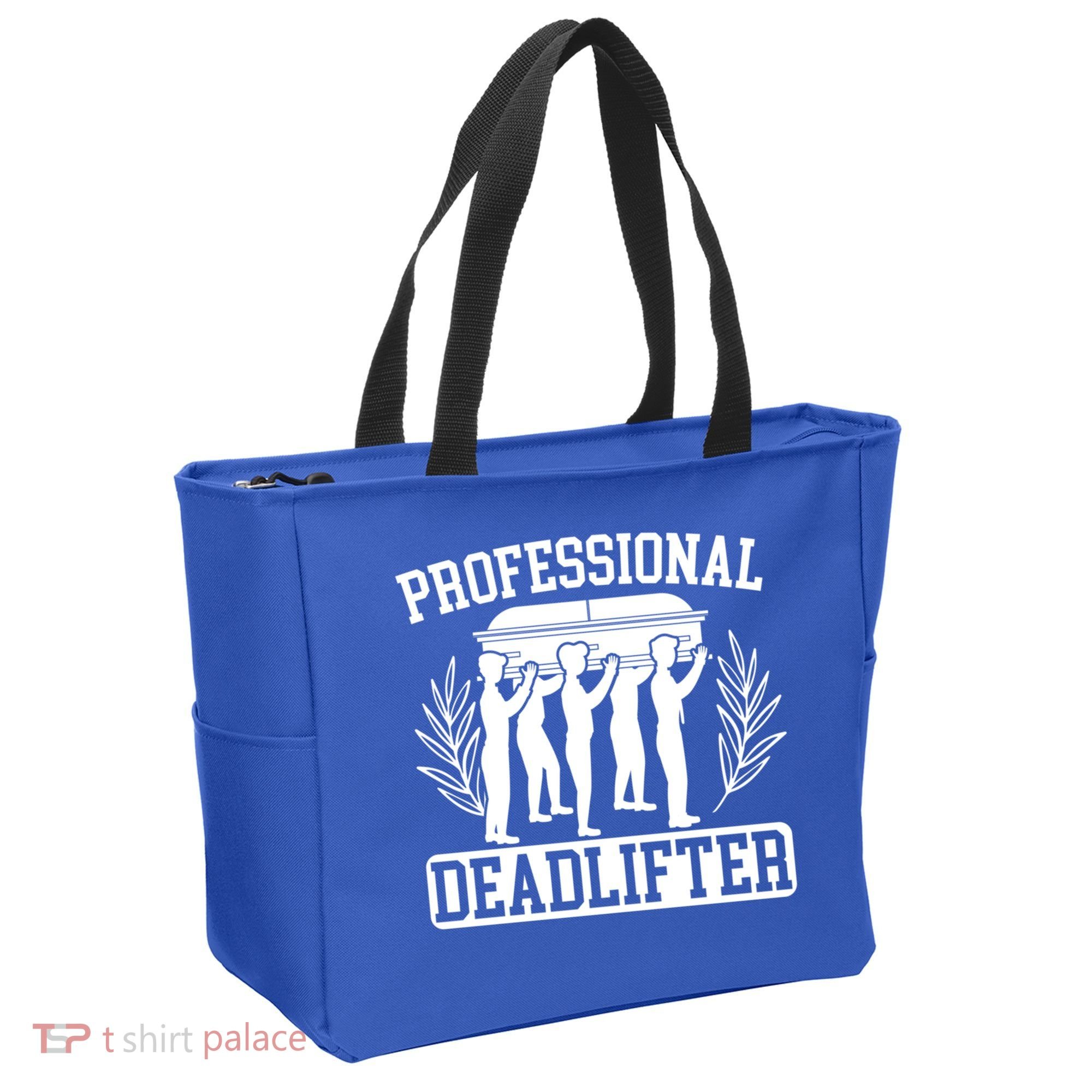 Professional Deadlifter Last Responder Mortician Funeral Cool Gift Tote Bag
