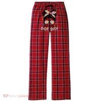 Polka Dot Messy Bun Teacher Happy Dot Day Gift Women's Flannel Plaid Pajama Pants thumb 0