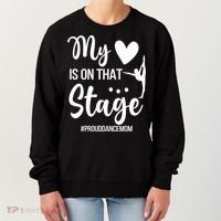 Proud Dance Mom Dance Mother Of A Dancer Mama Funny Gift Women's Sweatshirt thumb 0