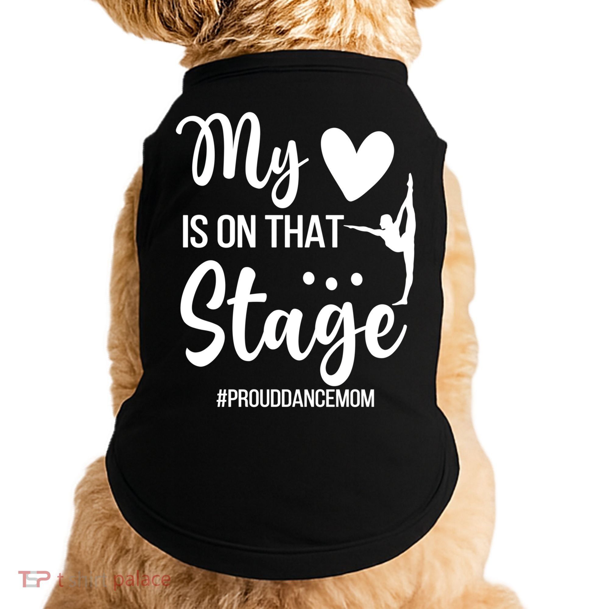 Proud Dance Mom Dance Mother Of A Dancer Mama Funny Gift Doggie Tank