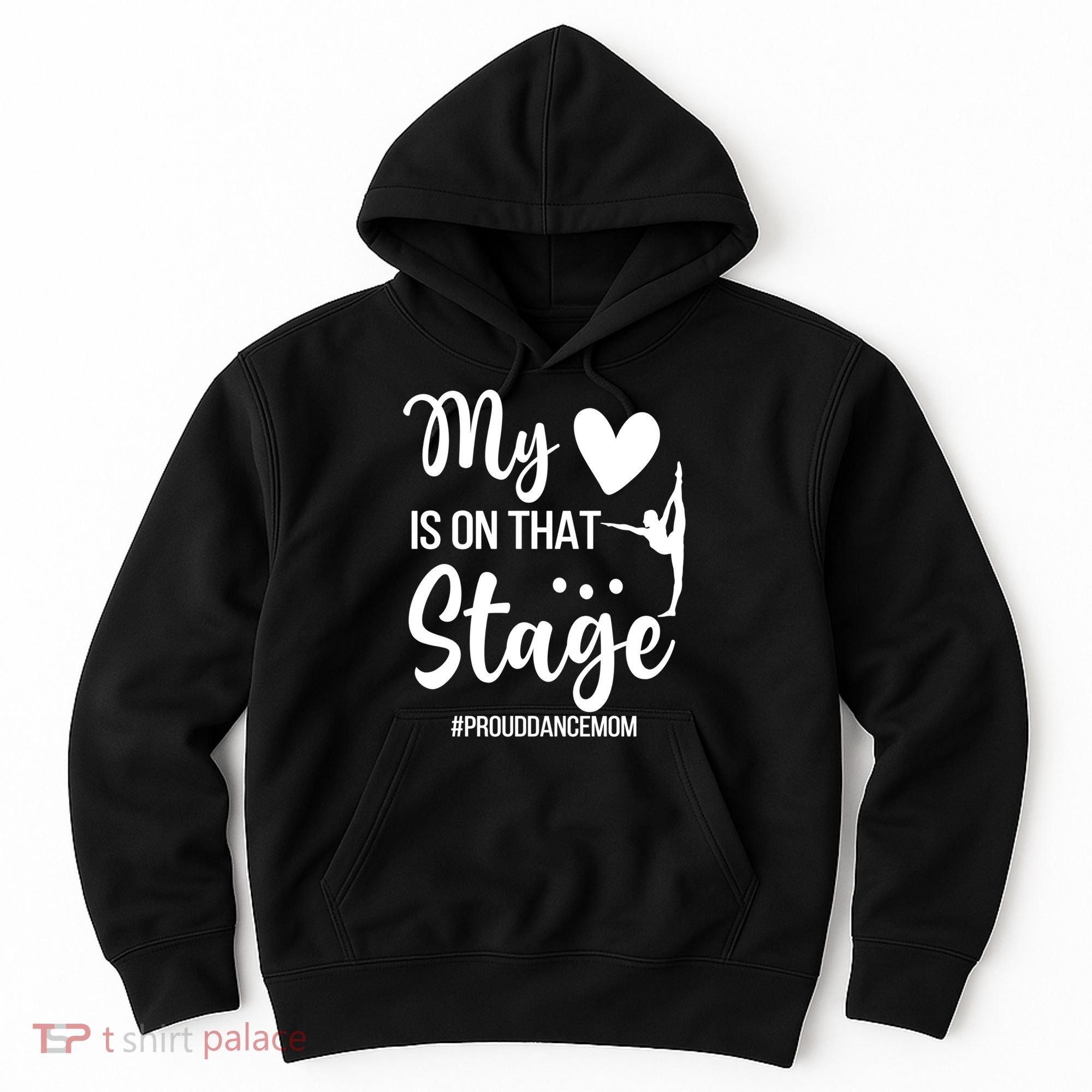Proud Dance Mom Dance Mother Of A Dancer Mama Funny Gift Hoodie