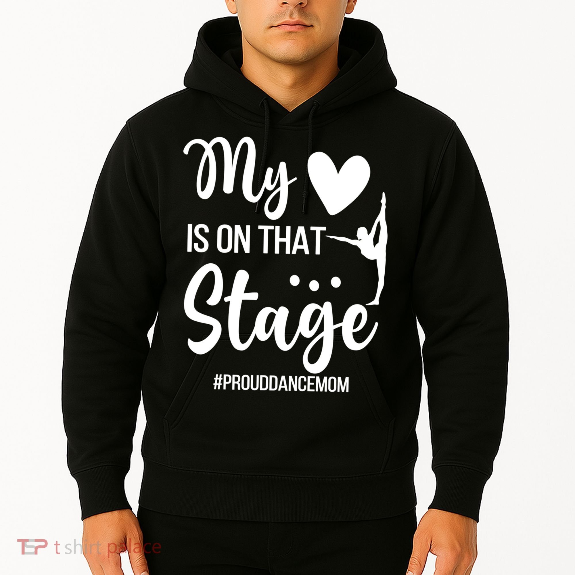 Proud Dance Mom Dance Mother Of A Dancer Mama Funny Gift Hoodie