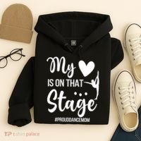 Proud Dance Mom Dance Mother Of A Dancer Mama Funny Gift Hoodie thumb 4