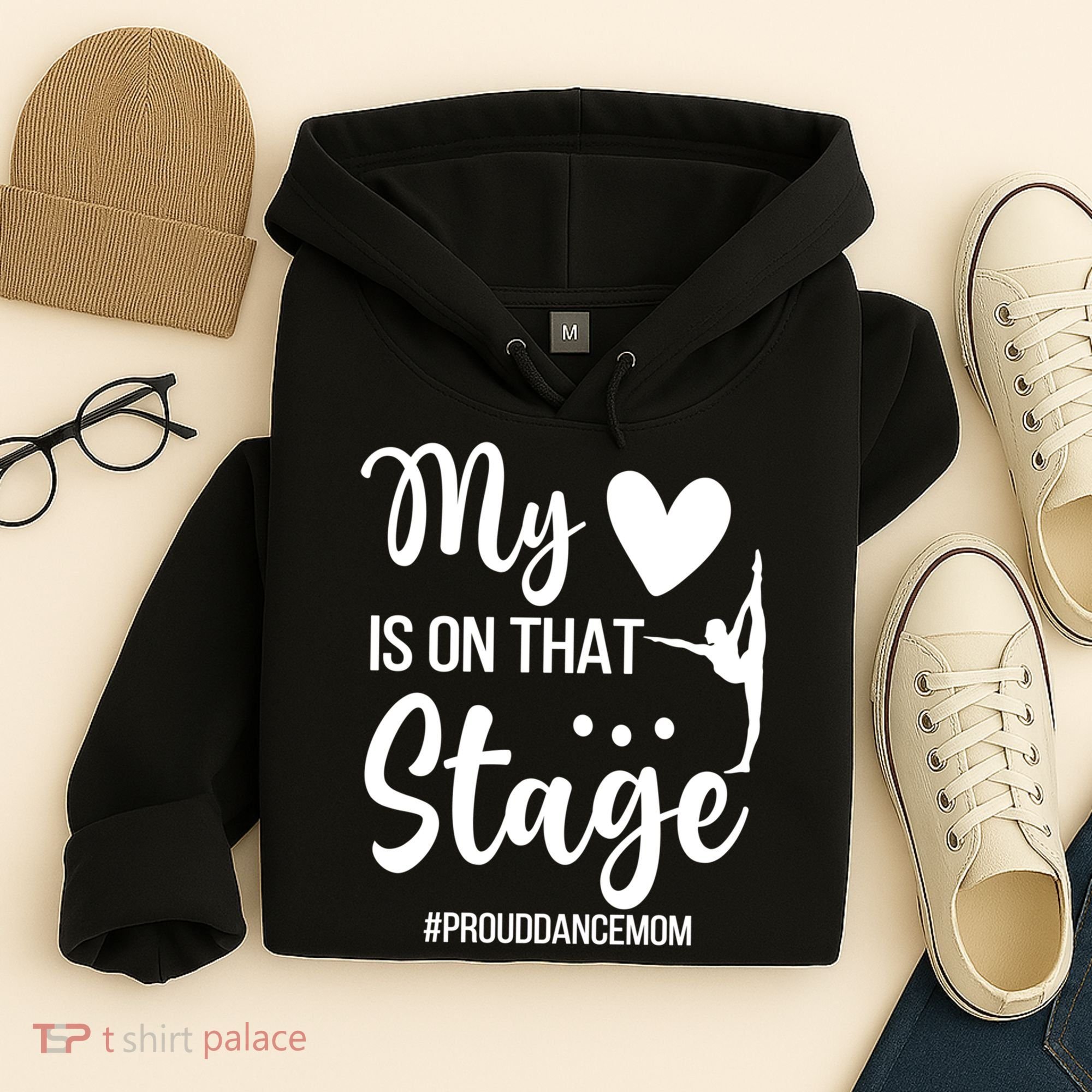 Proud Dance Mom Dance Mother Of A Dancer Mama Funny Gift Hoodie