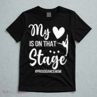 Proud Dance Mom Dance Mother Of A Dancer Mama Funny Gift T-Shirt thumb 5