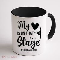 Proud Dance Mom Dance Mother Of A Dancer Mama Funny Gift Coffee Mug thumb 1