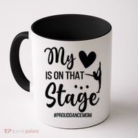 Proud Dance Mom Dance Mother Of A Dancer Mama Funny Gift Coffee Mug thumb 0