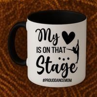 Proud Dance Mom Dance Mother Of A Dancer Mama Funny Gift Coffee Mug thumb 2