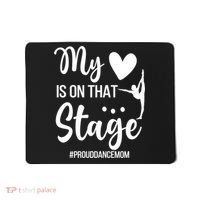Proud Dance Mom Dance Mother Of A Dancer Mama Funny Gift Mousepad thumb 0