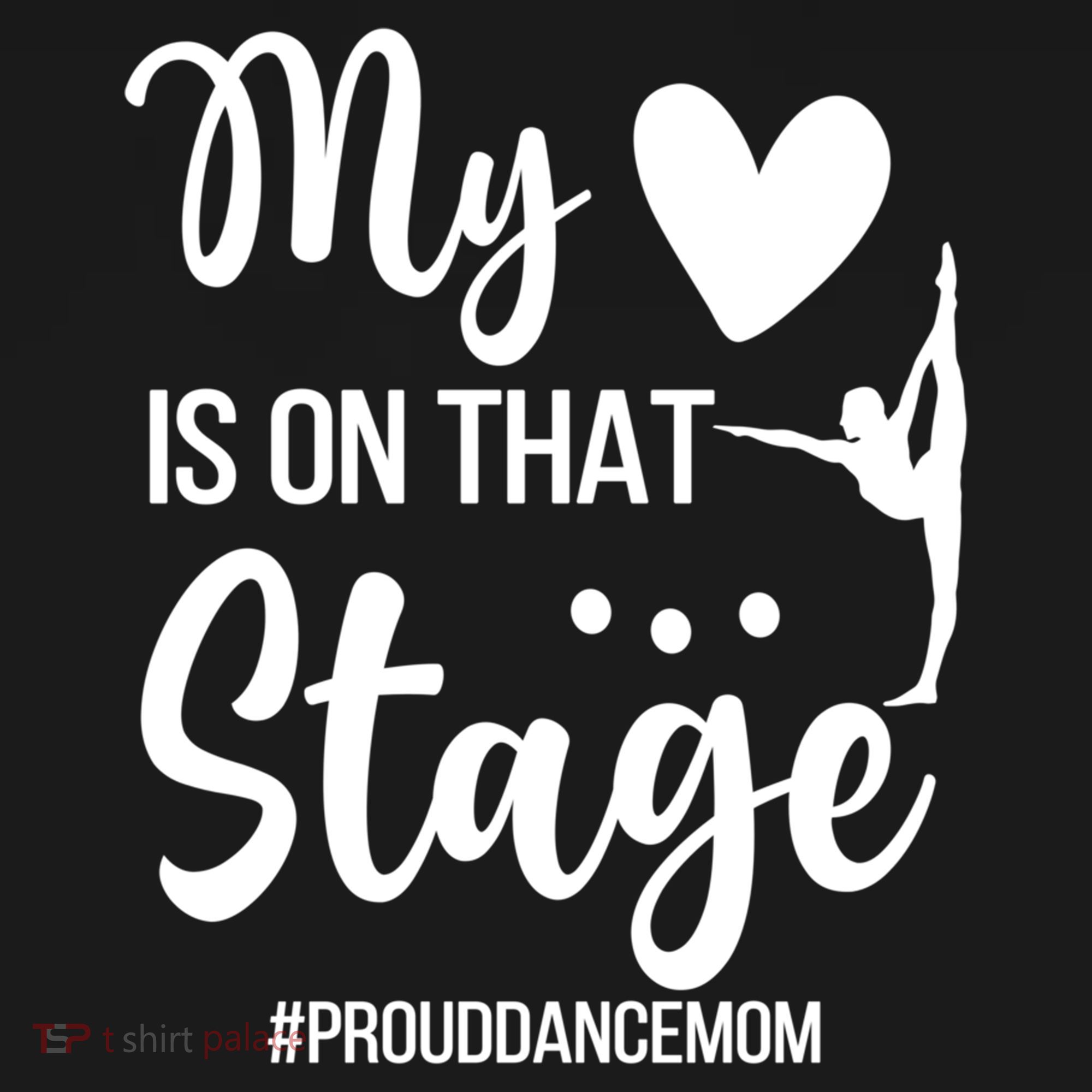 Proud Dance Mom Dance Mother Of A Dancer Mama Funny Gift Women's Tank Top