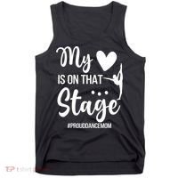 Proud Dance Mom Dance Mother Of A Dancer Mama Funny Gift Tank Top thumb 0