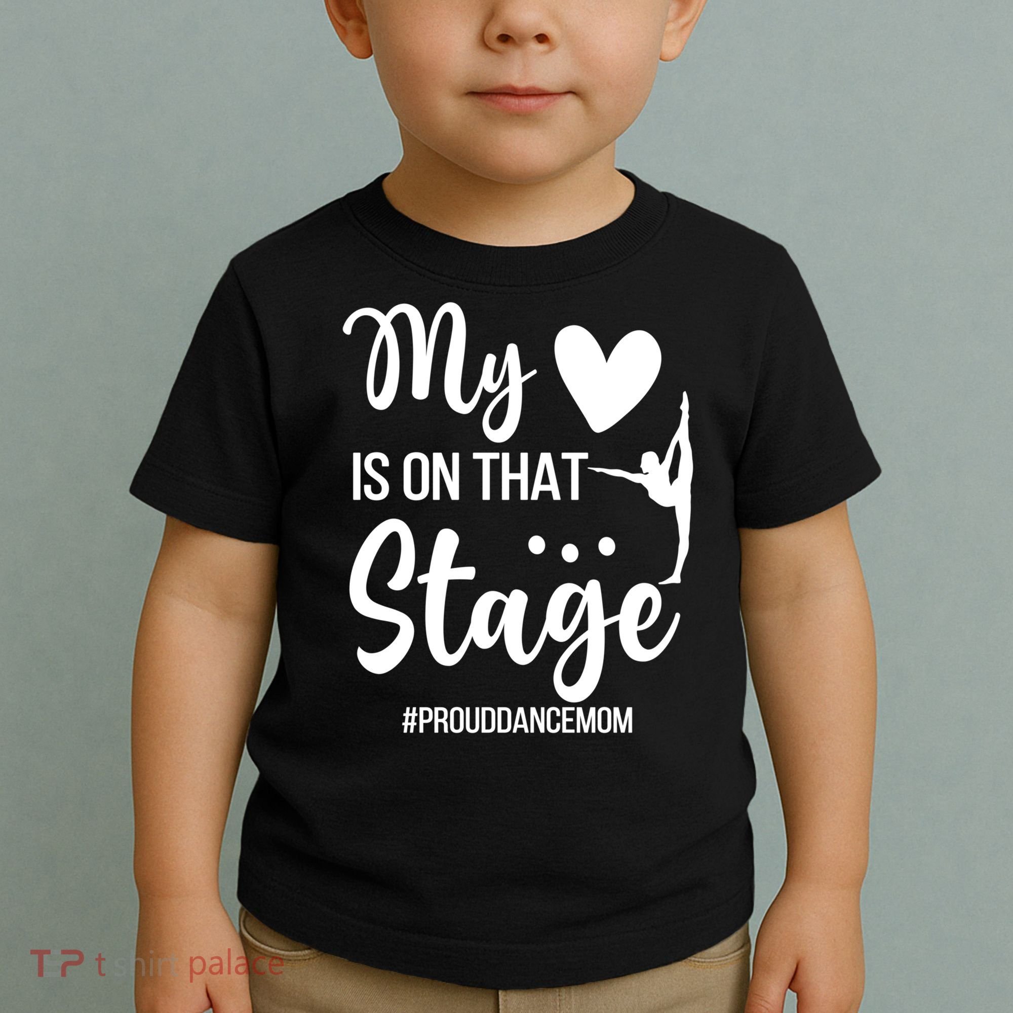Proud Dance Mom Dance Mother Of A Dancer Mama Funny Gift Toddler T-Shirt