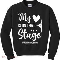 Proud Dance Mom Dance Mother Of A Dancer Mama Funny Gift Kids Sweatshirt thumb 0