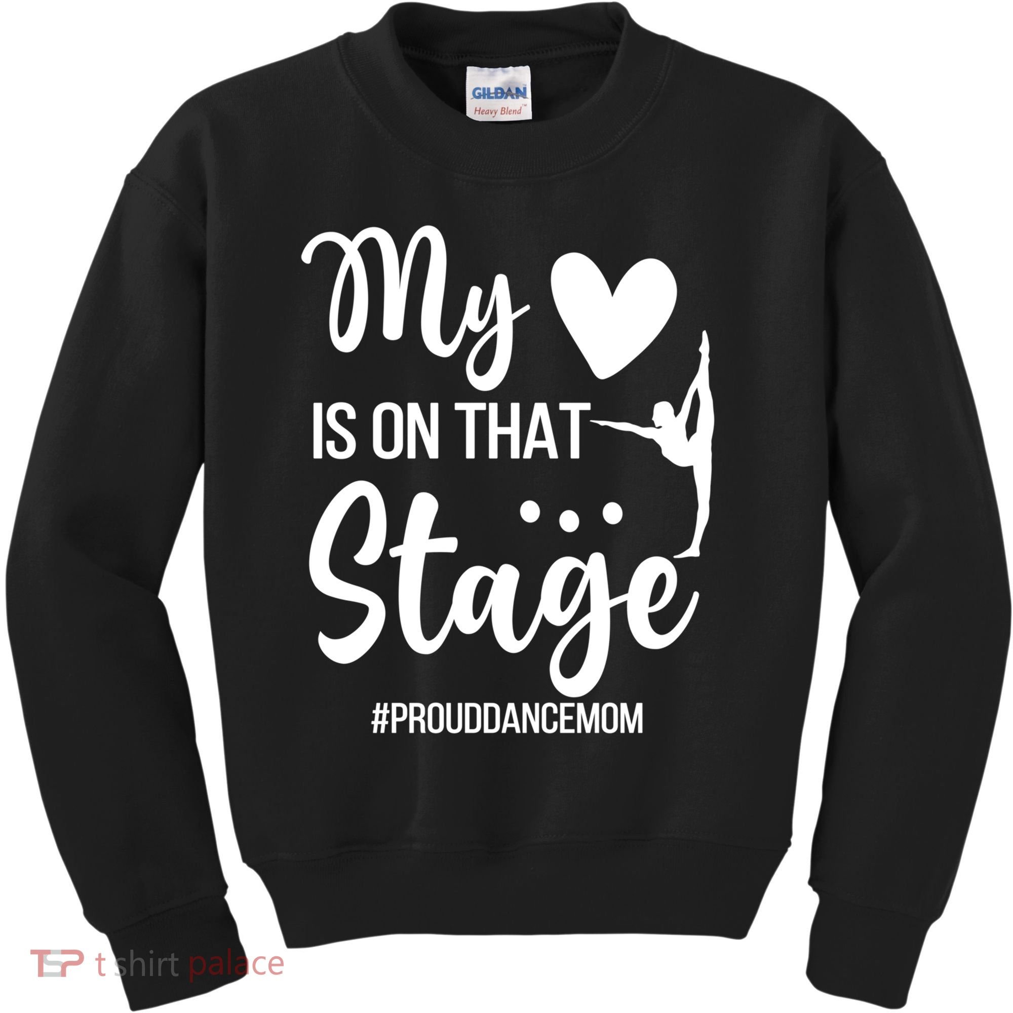 Proud Dance Mom Dance Mother Of A Dancer Mama Funny Gift Kids Sweatshirt