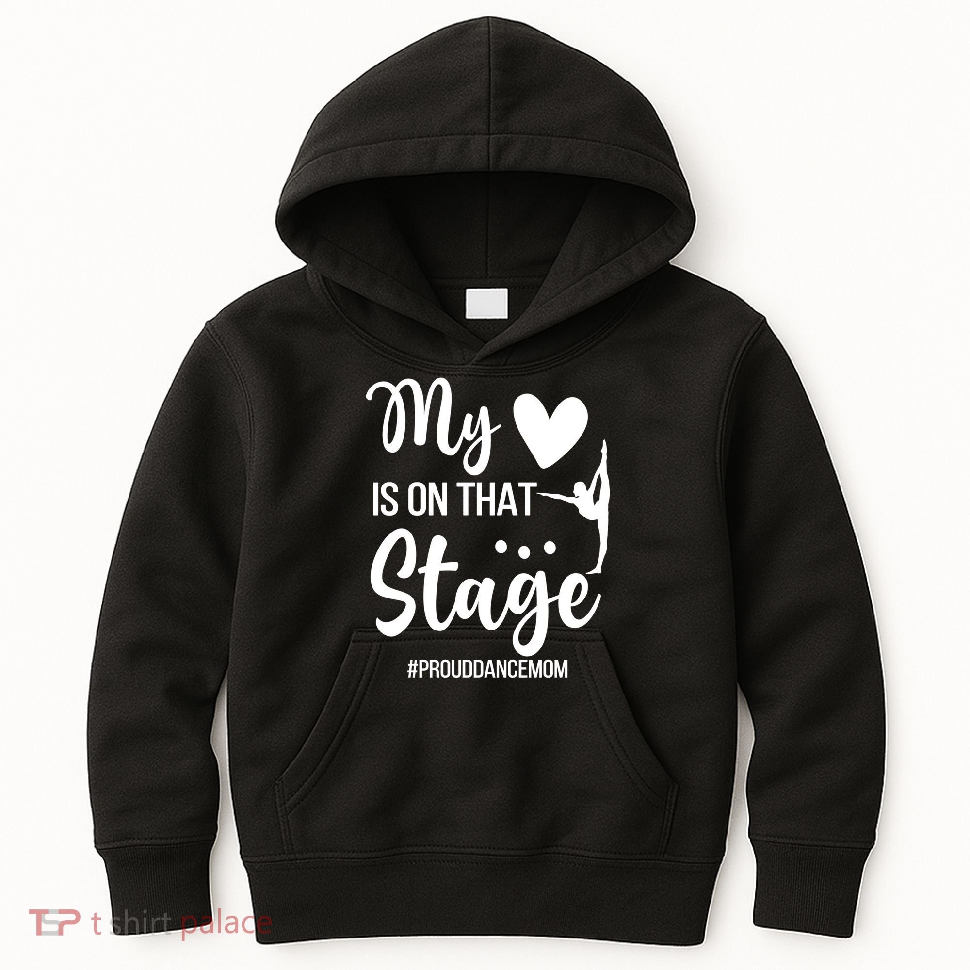 Proud Dance Mom Dance Mother Of A Dancer Mama Funny Gift Kids Hoodie