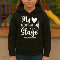 Proud Dance Mom Dance Mother Of A Dancer Mama Funny Gift Kids Hoodie thumb 3