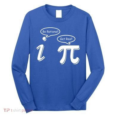 Pi Day Math Teacher Funny Long Sleeve Shirt
