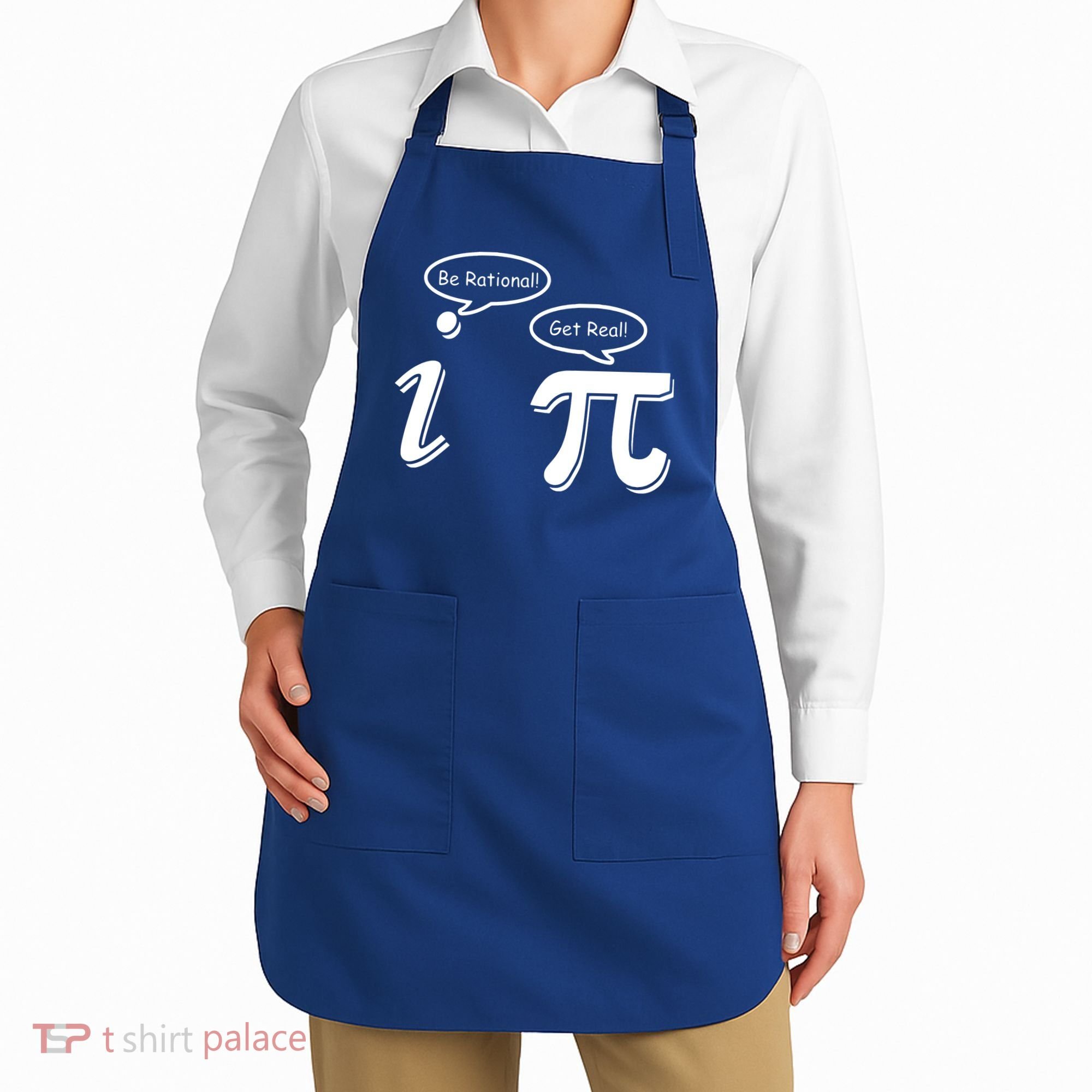 Pi Day Math Teacher Funny Apron