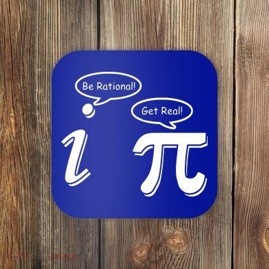 Pi Day Math Teacher Funny Coaster