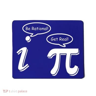 Pi Day Math Teacher Funny Mousepad