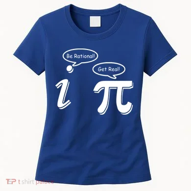 Pi Day Math Teacher Funny Women's T-Shirt