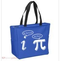 Pi Day Math Teacher Funny Tote Bag thumb 2