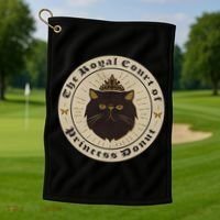 Princess Donut Mongo Edition Dungeon Crawler Carl Women Golf Towel thumb 1